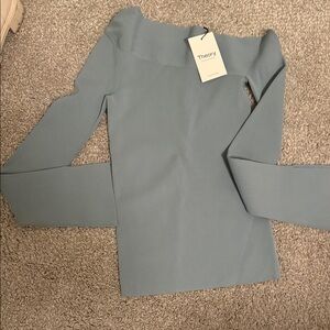 Theory Slate Long Sleeve Top